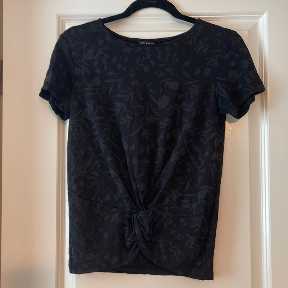 Lucky Brand Short Sleeved Top